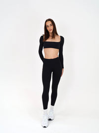 Evoke Scrunch Leggings - Black