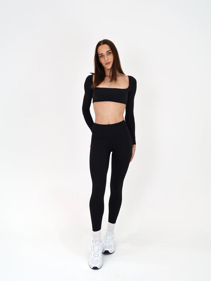 Evoke Scrunch Leggings - Black