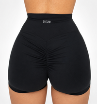 Evoke Scrunch Shorts - Black
